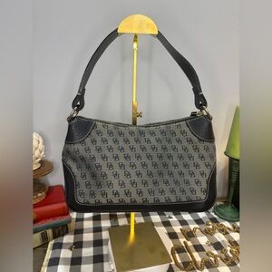 Dooney & Burke Monogram Black and Gray Women's Bag